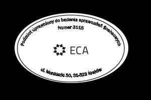 3.4 Wnioski z przeprowadzonego badania Na podstawie przeprowadzonego badania ksiąg rachunkowych firmy Europejskie Centrum Odszkodowań S.A., z siedzibą w Legnicy stwierdza się, że: 1.