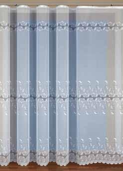 Short curtains (145, 160 cm) available in straight and