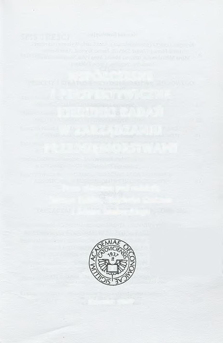 WSPÓŁCZESNE I