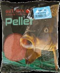 Skład pelletów Monster Carp oparty jest na mączkach i oleju rybnym.