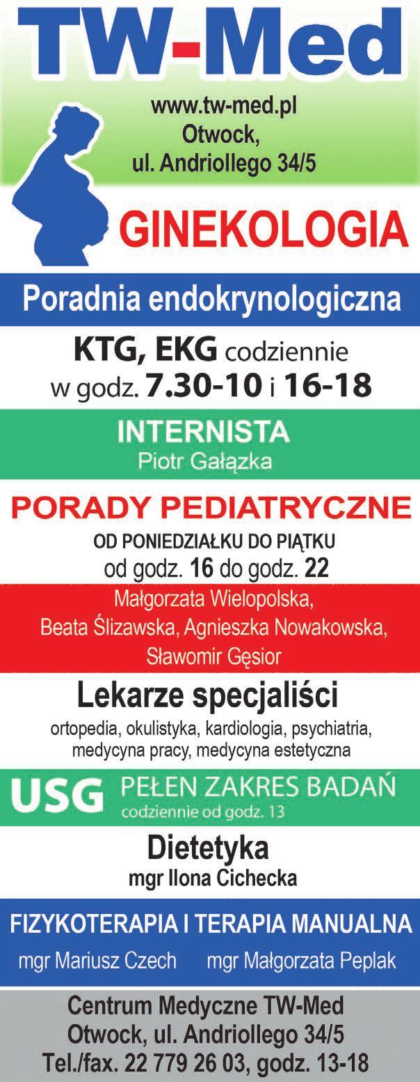 40 usługi ogłoszenia przyjmujemy do czwartku, 1 lutego, do godz.