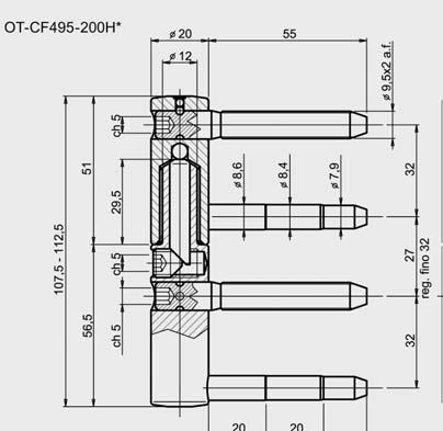 OT-CF495-200H104 Ø 20 + Galw. na żółto 25 / 100 OT-CG495-200H106 Ø 20 + Galw. na żółto 25 / 100 OT-CG495-200H111 Ø 20 + Galw.