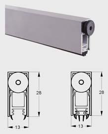 drewniane, aluminiowe, antywłamaniowe USZCZELNIENIA PROGOWE stribo K5-020 K5-025 K5-020-725 725 + Naturalny 1