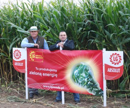 ABSOLUT FAO 250 üjedna z najlepszych odmian kiszonkowych w badaniach PDO 2010 i 2011 ütopowa odmiana z przeznaczeniem na biogaz w Niemczech üduża wydajność produkcji biogazu üduży potencjał