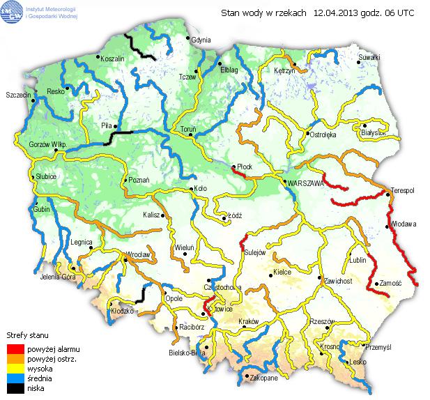 INFORMACJE HYDROLOGICZNO -