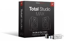 SOFTWARE Total Studio MAX Pełna kolekcja IK Multimedia obejmująca AmpliTube MAX [symulacje wzmacniaczy oraz efektów gitarowych i basowych], T-RackS MAX [procesory do miksu i masteringu],