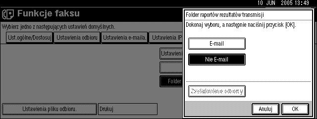 Uåywanie ustawieñ administratora Ustawienia ochrony menu Moåesz ustawiæ prawa dostêpu uåytkowników dla funkcji, dla których prawa mogà ustawiaæ uåytkownicy nie bêdàcy administratorami.