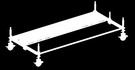 Warianty montażu: Rusztowanie robocze jezdne Informacja użytkownika Rusztowanie robocze Modul 4 Do