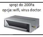 Ważny od 1/04/ do odwołania KANAŁOWE ECO - nowość KANAŁOWE HSP spręż do 200Pa KANAŁOWE MSP spręż do 150Pa opcja: wifi, virus doctor KANAŁOWE LSP SLIM wysokość 200mm SEER/SCOP (klasa energetyczna)