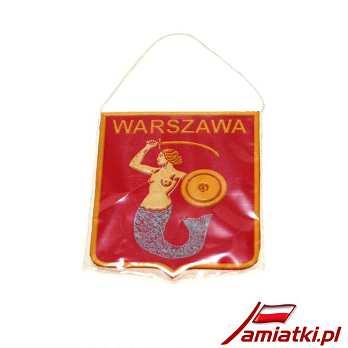 Naszywka Warszawa Herb A 02-59-01 Naszywki - Emblematy -