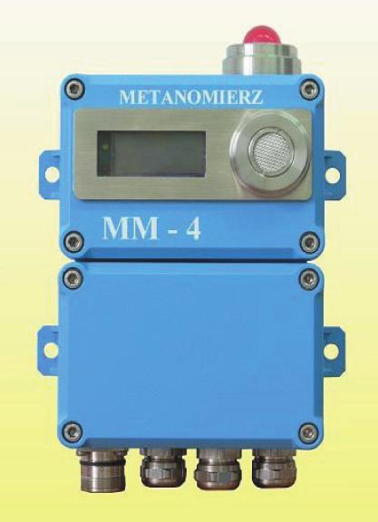 52 J. Mróz, D. Felka, A. Broja, M. Małachowski systemowe czujniki typu SC-CH4/W +CWx-3 przeznaczone do ciągłego pomiaru stężenia metanu w rurociągach odmetanowania produkcji Carboautomatyka. 6.