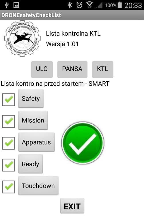 pl/drone-safetychecklist/ "DRONE safety checklist" Bardzo fajna i przydatna ( )