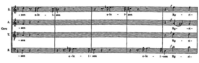 Tai vėl galima sieti su Dankowskio Litanija C-dur: čia antroji dalis Jesu fili soprano ir alto duetas, o trečioji Jesu speculum tenoro