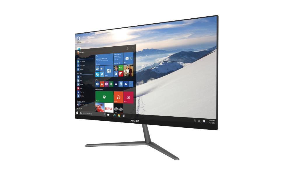 ARCHOS Vision 215: komputer All-in-one z Windows 10 za 1399 złotych Kraków, 15 lutego 2018 r. ARCHOS Vision 215 to elegancki i kompaktowy komputer typu All-in-one z systemem Windows 10.