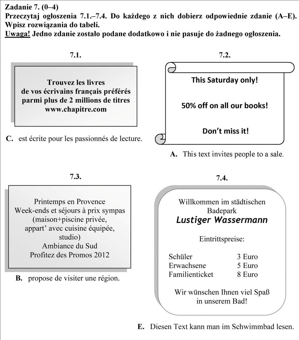 słowa łosoś oraz dokładnego zrozumienia zdań z zaimkami osobowymi she (ona) oraz ja (I). Z obu zdań wynikało, że ona Jane lubi rybę, a ja mama jadłam rybę na lunch i nie jestem głodna.