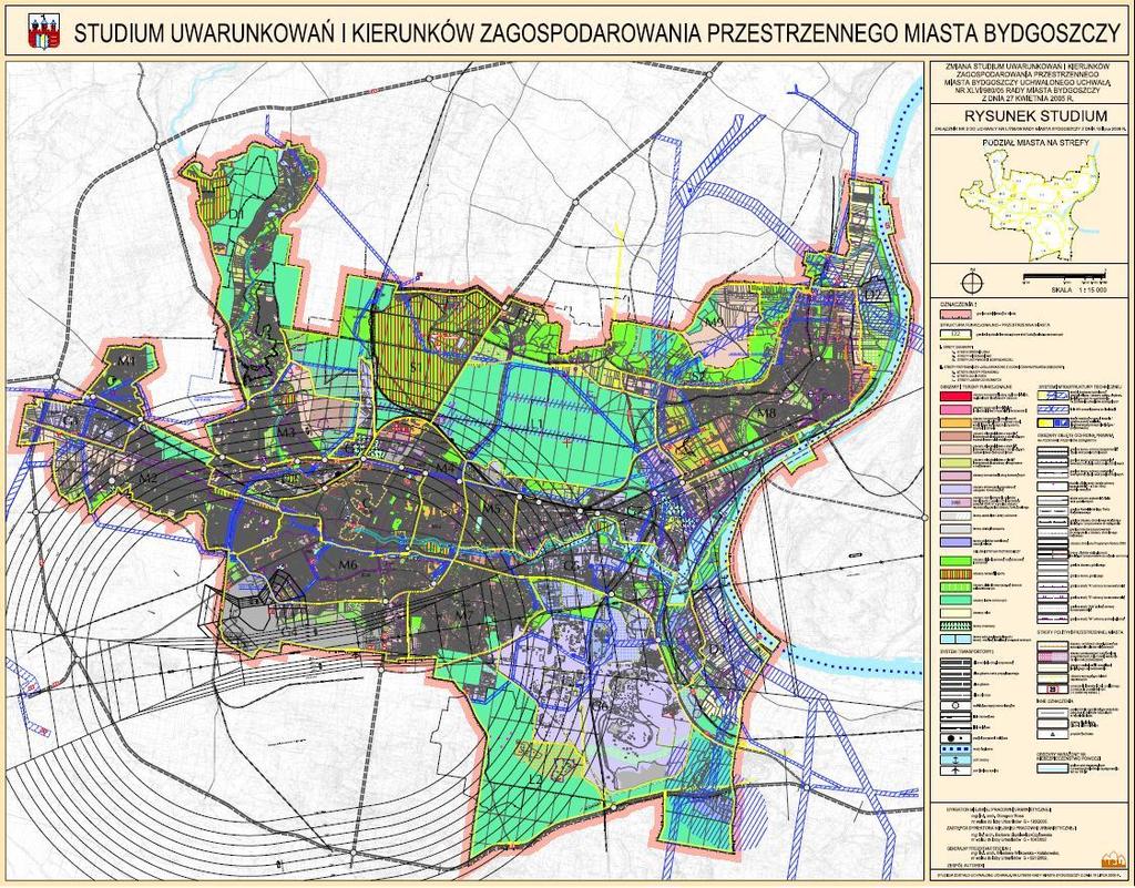 STUDIUM ZAWIERA INFORMACJE: - ZWIĄZANE ZE STANEM ISTNIEJĄCYM, CZYLI DIAGNOZA AKTUALNEJ SYTUACJI SPOŁECZNO GOSPODARCZEJ I UWARUNKOWAŃ JEJ ROZWOJU, DAJĄCĄ ROZPOZNANIE OBIEKTYWNYCH CZYNNIKÓW ROZWOJU -