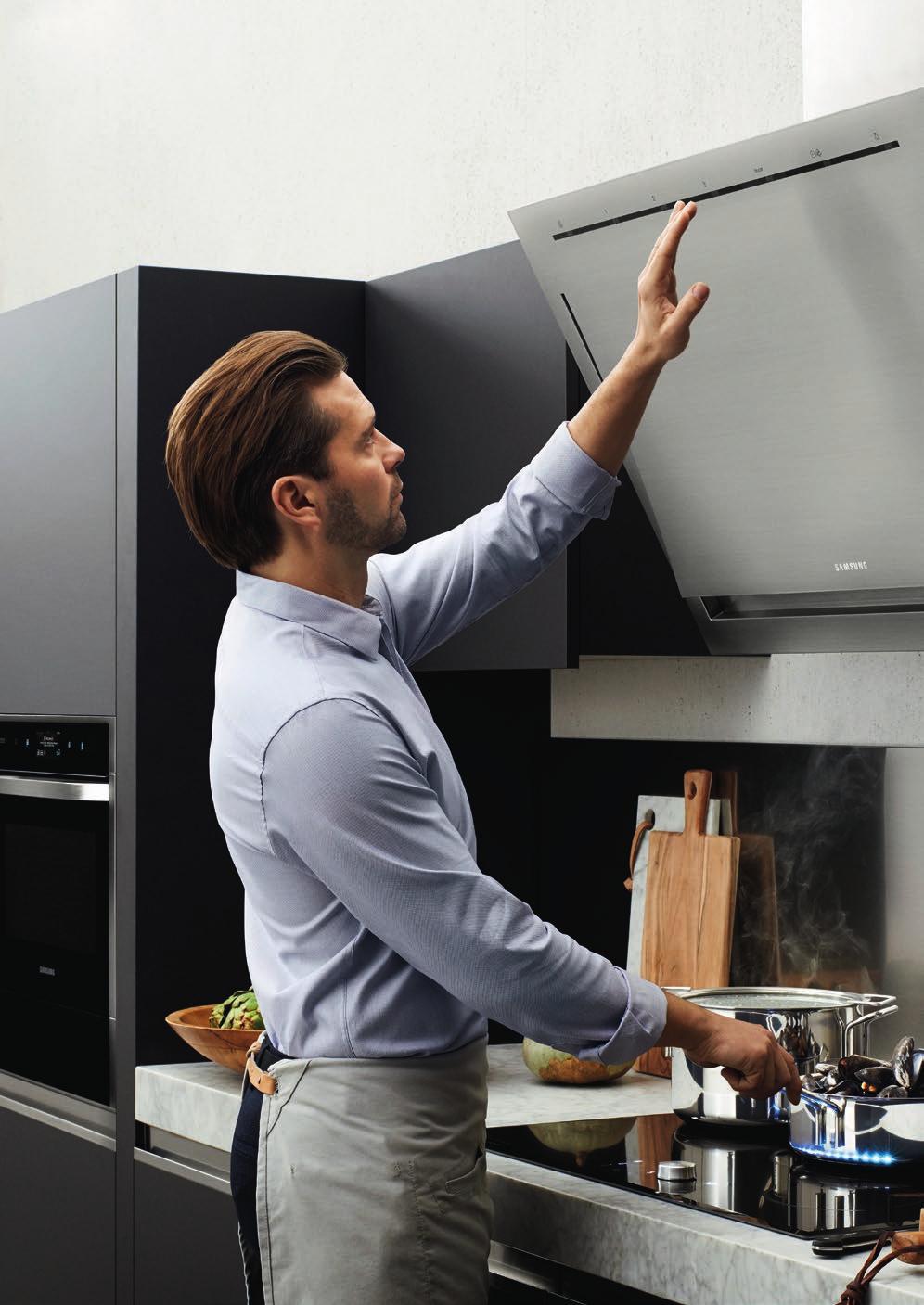 70 71 Wysoka wydajność Czyste powietrze w kuchni Dobrze działająca wentylacja jest