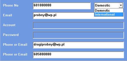 W tym celu skontaktuj się ze swoim lokalnym OSK by uzyskać niezbędne dane (URL, APN, Brama (Gateway) i Port), które następnie trzeba wpisać w odpowiednie pola w programie.