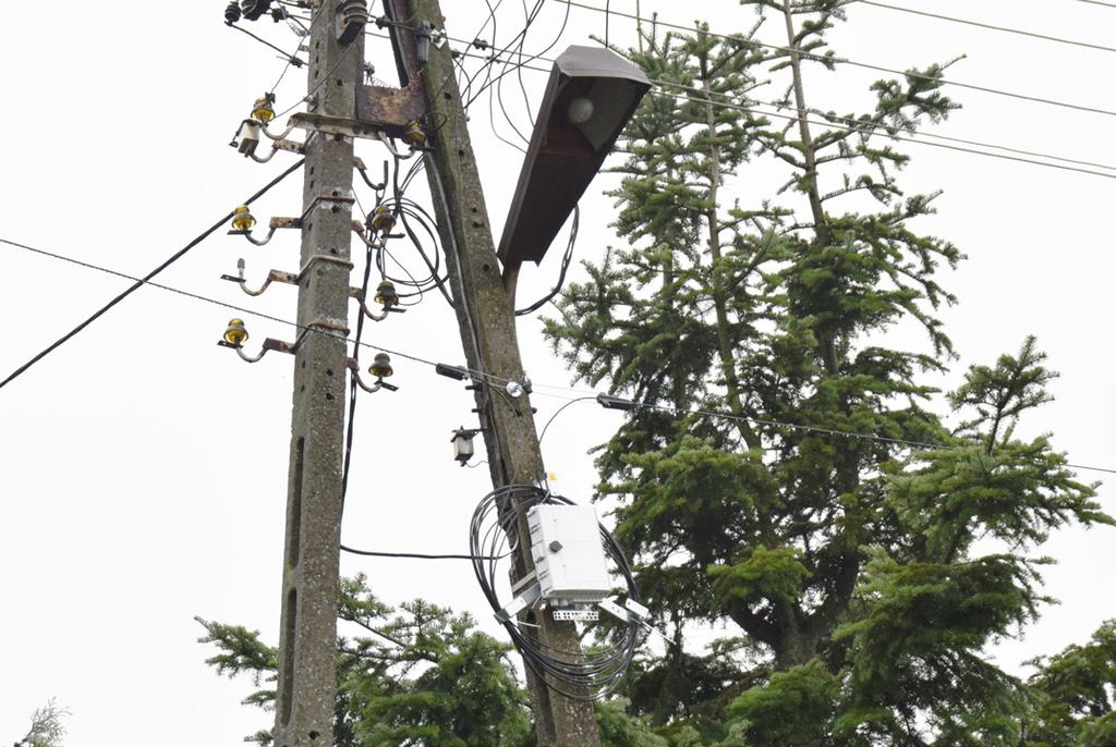 PRZYKŁADOWA REALIZACJA FIBRE SKY SYSTEM - ŚWIATŁOWODOWE