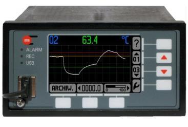 MPI-DN, MPI-D WIELOKANAŁOWY REJESTRATOR ELEKTRONICZNY KOMUNIKUJĄCY SIĘ Z PRZETWORNIKAMI W STANDARDZIE RS-485 / MODBUS RTU ORAZ W