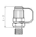 Typ uszczelnień stosowany w złączach pomiarowych Sealing types accoring to DIN - ISO - ANSI - BS - JIS FORMA C Uszczelnienie przez gwint Sealing by threa Uszczelnienie przez pierścień gumowy Sealing