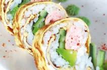 Vegetarian Tempura Roll.