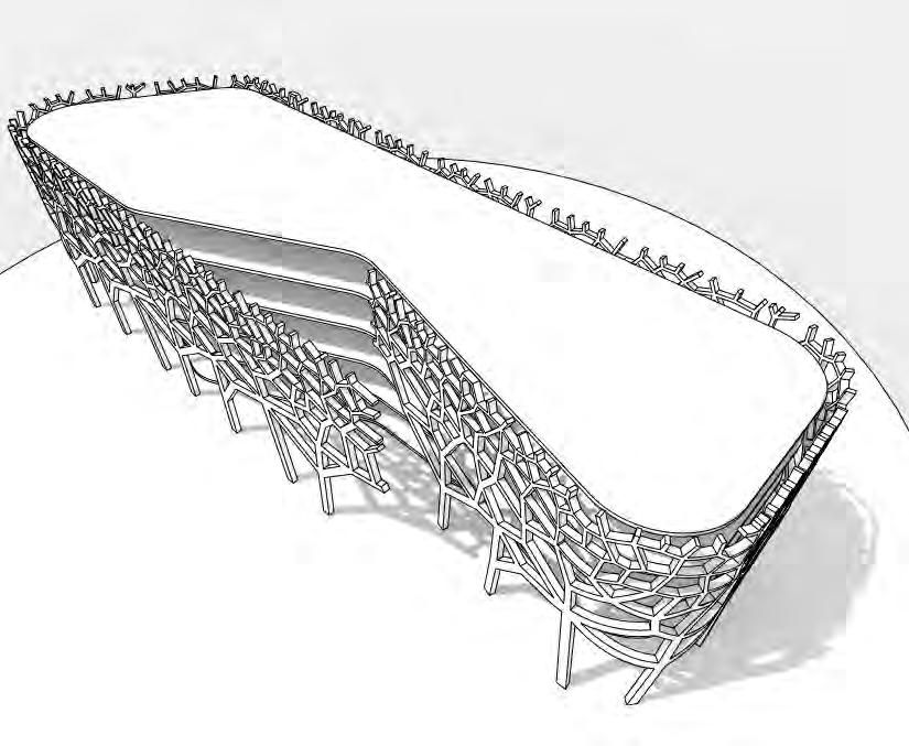 3c. MacroBIM - konceptualizacja (3D) Projektowanie parametryczne wizualny skrypt w Vectorworks: Marionette (bazuje