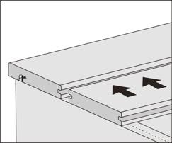 3. Następnie zamontuj kolejną deskę tak jak pokazano na Diagramie 16.