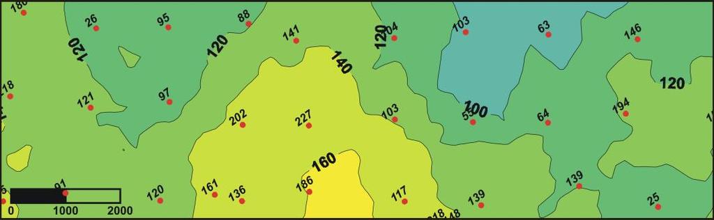 J. MUCHA, M. WASILEWSKA Geostatystyka nieparametryczna w dokumentowaniu złóż A B C Rys. 3.5.