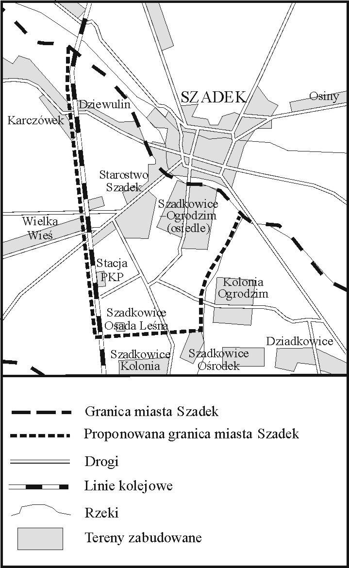 Katarzyna Milewska 129 nie czyni, prawa ukazał na wolność [...]. Bór jest przy tej wsi, jak i o dworze. Rys. 2.