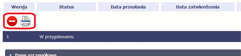 Harmonogram może być: