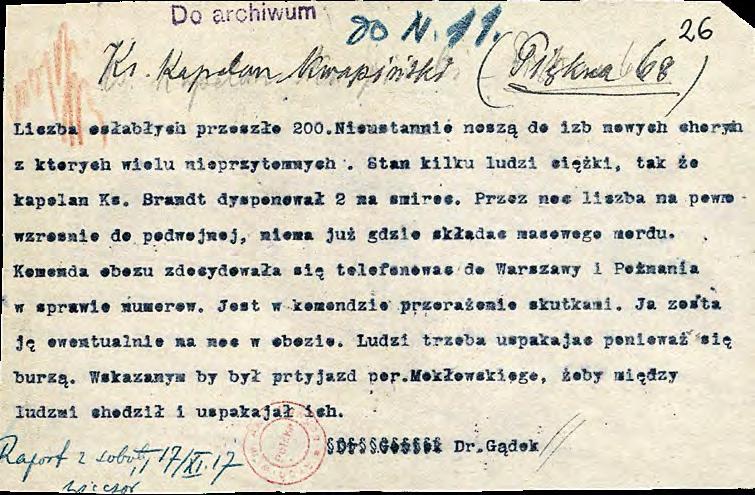 zwierzchnich w Poznaniu. APK, Naczelnik Powiatu Kaliskiego 1914-1918 [1919], sygn. 201, k. 149 3.