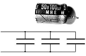 Zadanie 1 Oblicz pojemność zastępczą trzech jednakowych kondensatorów połączonych jak na rysunku Zadanie 2 Rysunek