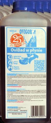 Zawartość: 2 kg, 10 kg OviBad Sól do wody kąpielowej dla gołębi z olejkami eterycznymi.