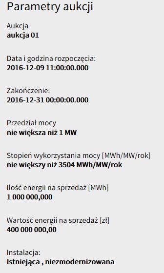 5) Informacje o Wytwórcy (nazwa Wytwórcy oraz adres siedziby Wytwórcy) wypełniane są automatycznie na podstawie danych podanych w formularzu rejestracyjnym.