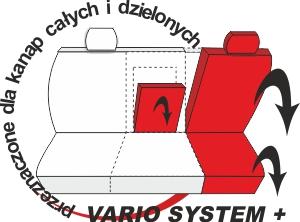 również na niedzieloną tylną kanapę.