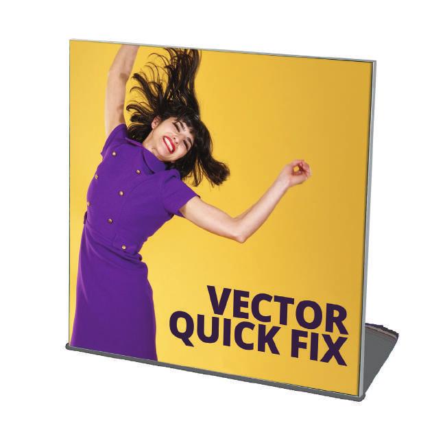 Vector Quick Fix - Profil 20 mm. - Łatwy montaż.