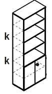 Wymagany jest zamek z numerowanym cylindrem, numerowanym kluczykiem, jeden klucz łamany- gdy klucz zostanie zagubiony musi być możliwość jego domówienia po numerze spisanym z cylindra Zamek systemowy