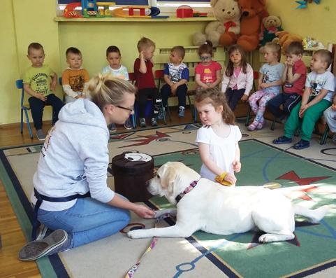 : Czy poradnia Praktis organizuje jakieś akcje dogoterapeutyczne dla najmłodszych i ich rodzin? B.W.