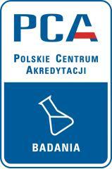 ZAKRES AKREDYTACJI LABORATORIUM BADAWCZEGO Nr AB 033 wydany przez POLSKIE CENTRUM AKREDYTACJI 01-382 Warszawa ul. Szczotkarska 42 Wydanie nr 16 Data wydania: 6 listopada 2017 r.