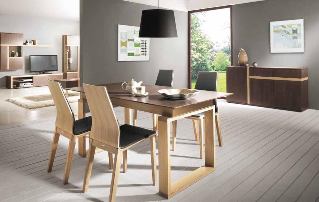 The Linea collection with its expressive furniture, capturing the quintessence of good taste and naturalness.