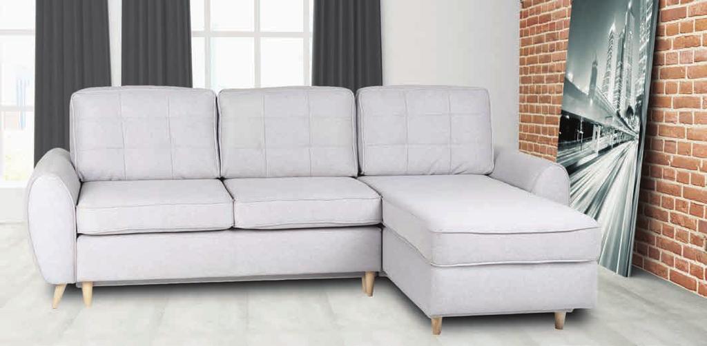 KOLEKCJI Narożnik prawy Pufa Fotel Sofa powierzchnia : 238 cm