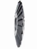 PN NFKe Frezy kątowe symetryczne z promieniem Double angle milling cutters with radius I Prismenfräser mit Radius Фрезы двуxугловые симметричные радиусные PN NFKe Z=16 30 δ D (js16) d (H7) L (js16) z