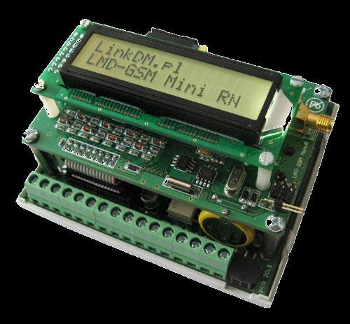 LMD-GSM Mini RN LMD-GSM Mini RN Moduł powiadamiania, zdalnego/automatycznego sterowania i rejestracji zdarzeń LMD-GSM Mini RN jest nowoczesnym urządzeniem montowanym na szynie DIN 35, służącym do