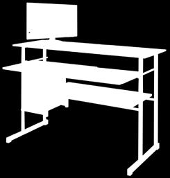 Stoły komputerowe Stół komputerowy ATUT nr kat. 48 1 i 2 osobowy.