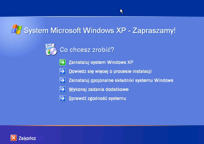 5.0 5.2.2.5 Laboratorium - Zaawansowana instalacja Windows XP Wprowadzenie Wydrukuj i uzupełnij to laboratorium.