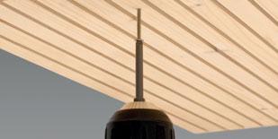 Uwaga: do stropowych paneli akustycznych nie mogą być mocowane jakiekolwiek obciążenia (oświetlenie, itp.). Wszelkie obciążenia muszą być mocowane do konstrukcji nośnej! 8.