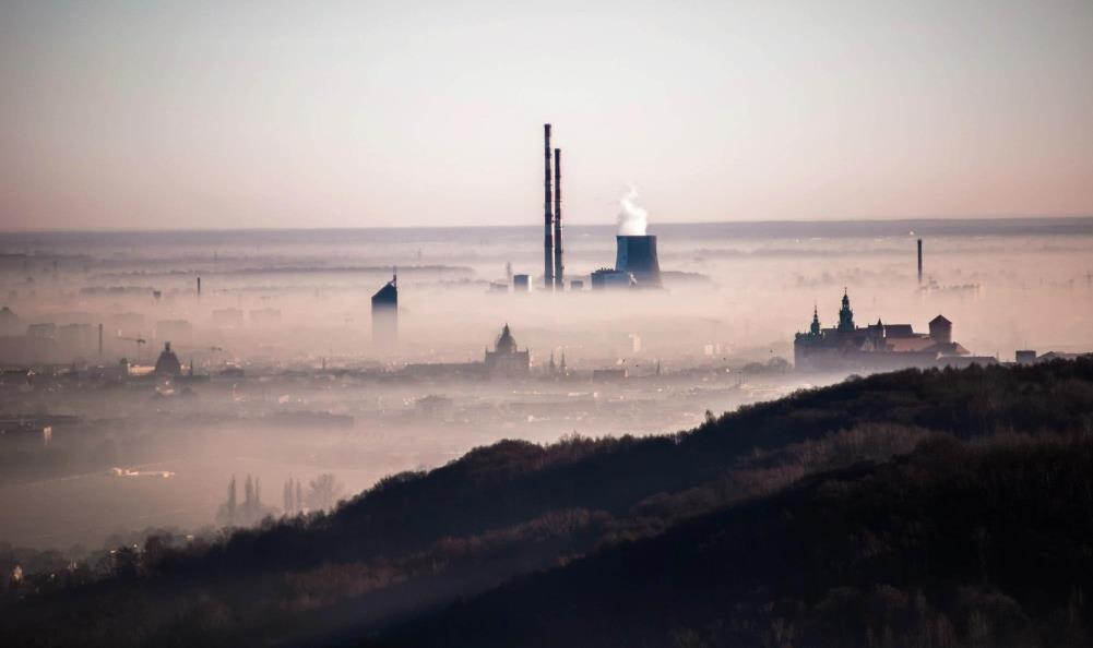 Rodzaje zanieczyszczeń powietrza dwutlenek siarki, SO 2 dwutlenek azotu, NO 2 tlenek węgla, CO benzen, ozon, pył zawieszony