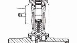 Zawór sterowany elektromagnetycznie; serwowspomagany; z przyłączem gwintowym; przeznaczony dla pary i mediów o wysokiej temperaturze do 180 C Typ 0406 2/2-drogowy; G 1/2 - G 2; 1 12 bar Sposób