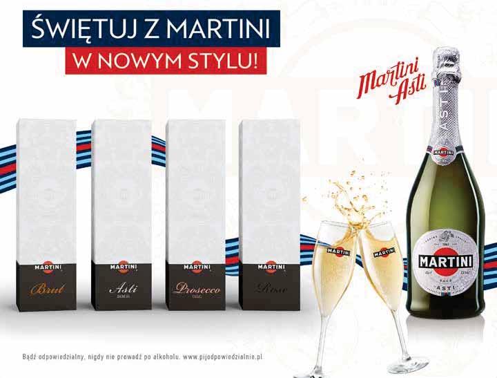 38,99 musujące Martini Asti 39,99 musujące Martini